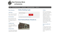 Desktop Screenshot of fnbofsandoval.com
